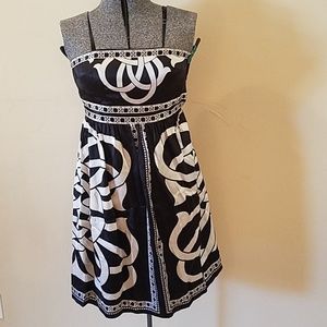 WHBM beautiful silk strapless dress, size 0